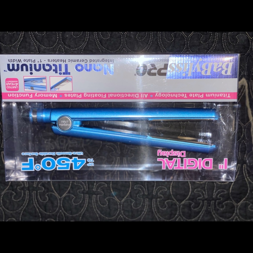 Babyliss pro titanium hair straightener